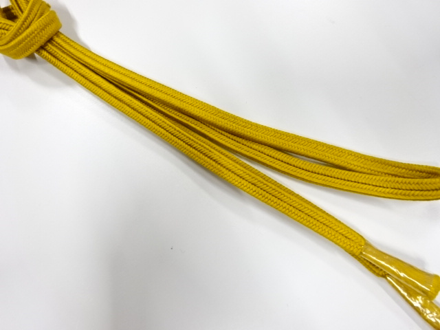 未使用品　正絹　手組帯締め